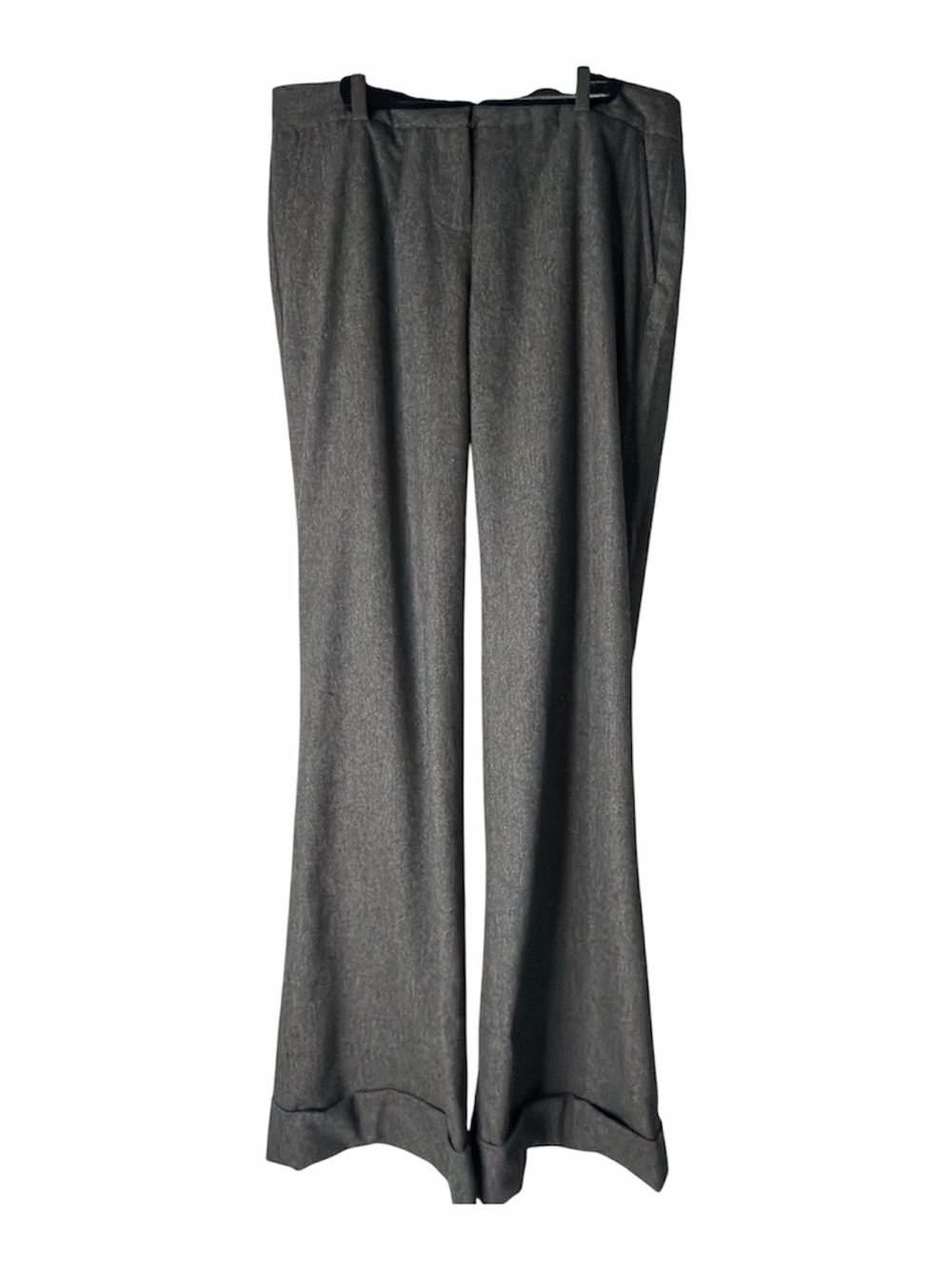 J. Crew Gray City Fit Wool Trousers